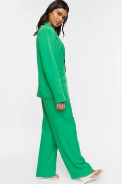 Double-Breasted Suit Blazer & Pants Set
