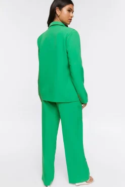 Double-Breasted Suit Blazer & Pants Set