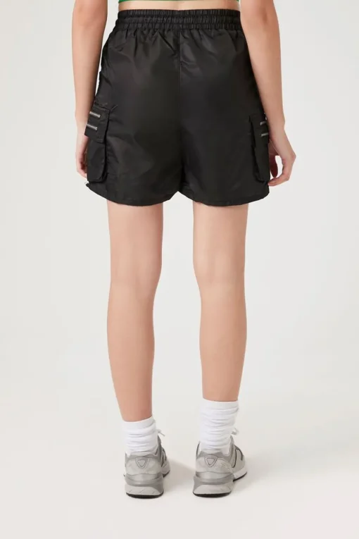 Drawstring Cargo Shorts