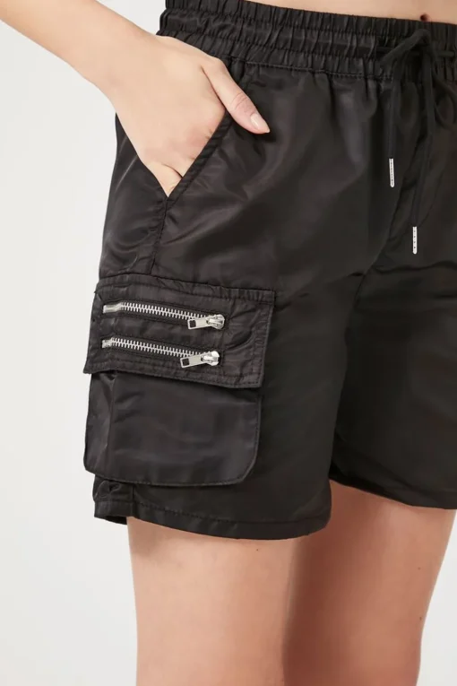 Drawstring Cargo Shorts