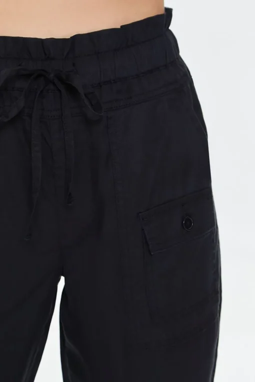 Drawstring Paperbag Joggers