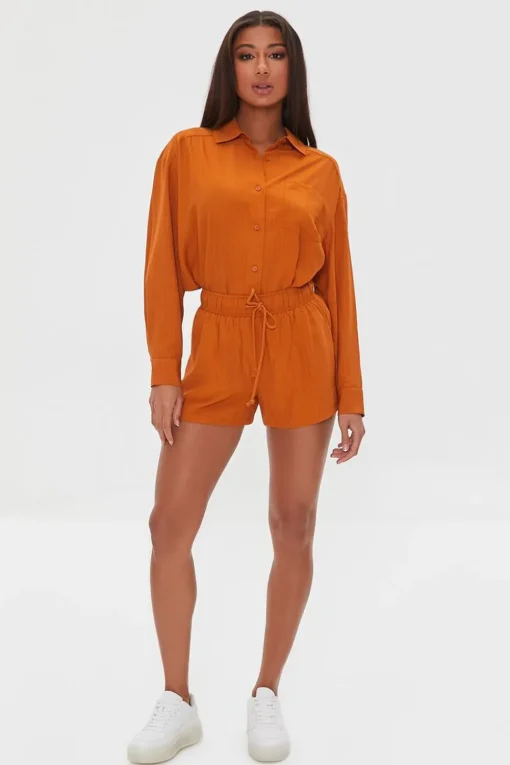 Drawstring Pocket Shorts
