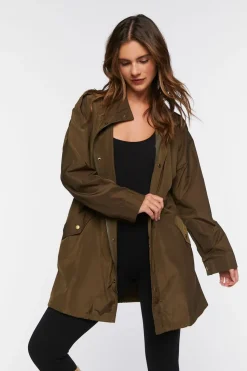 Drawstring Utility Jacket