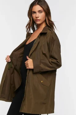 Drawstring Utility Jacket