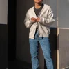 Drop-Sleeve Cardigan Sweater