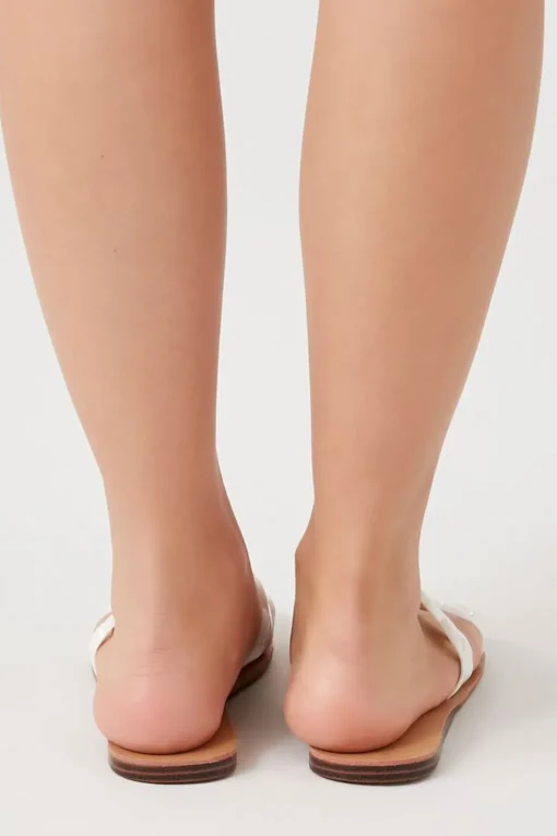 Dual Chain Strap Sandals