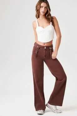 Dual Utility Strap Jeans