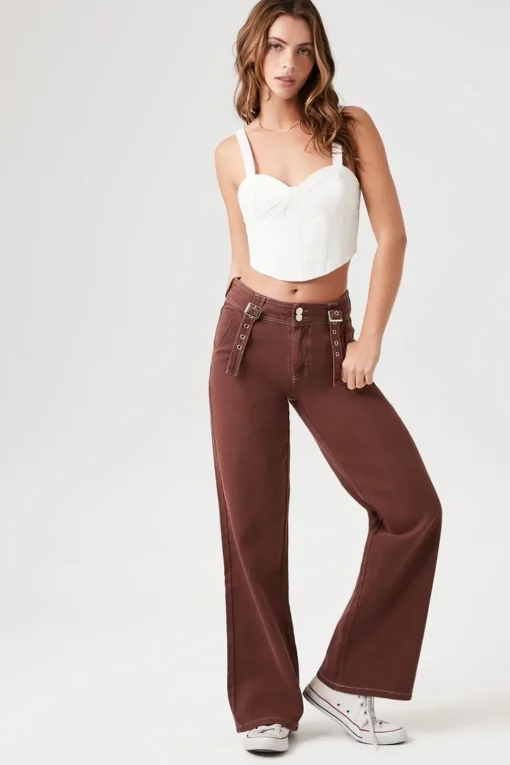 Dual Utility Strap Jeans