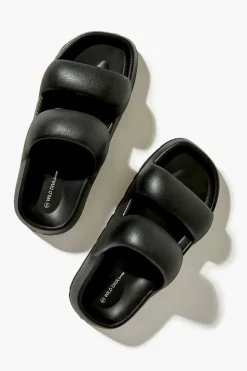 Dual-Strap Vinyl Slides