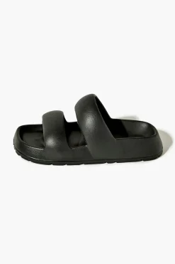 Dual-Strap Vinyl Slides