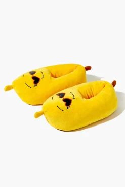 Embroidered Banana House Slippers