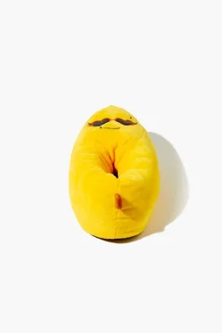 Embroidered Banana House Slippers
