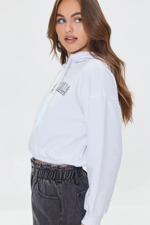 Embroidered Beverly Hills Hoodie