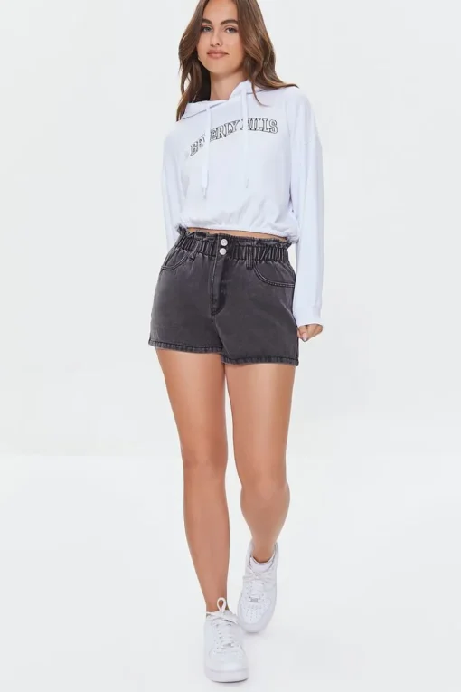 Embroidered Beverly Hills Hoodie