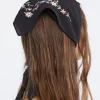 Embroidered Floral Scarf