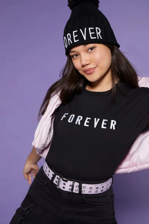 Embroidered Forever Tee