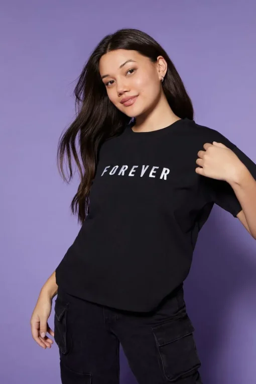 Embroidered Forever Tee
