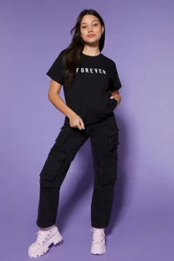 Embroidered Forever Tee