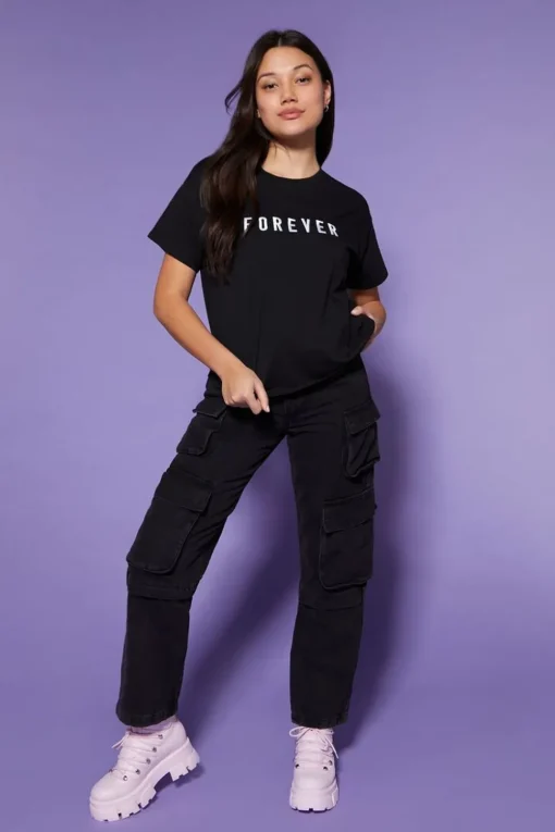 Embroidered Forever Tee