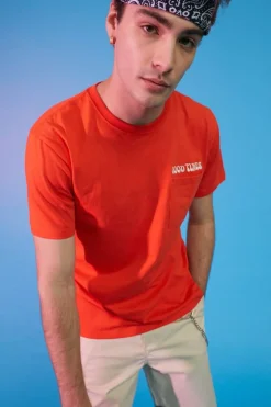 Embroidered Good Time Graphic Tee