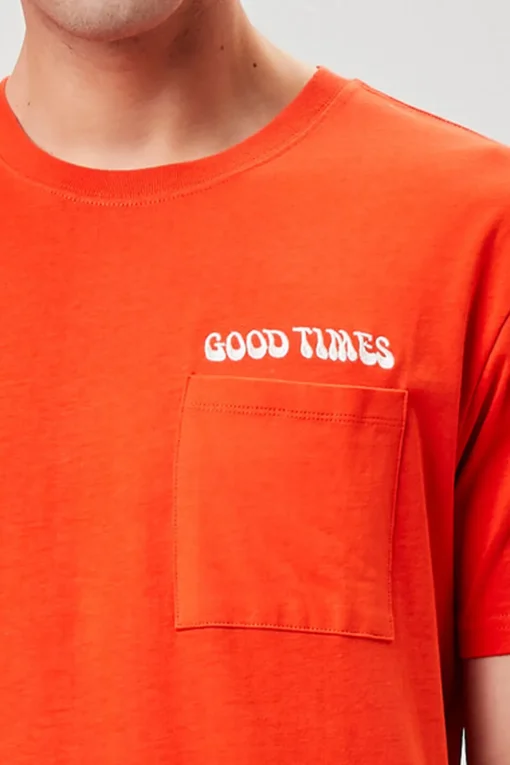 Embroidered Good Time Graphic Tee