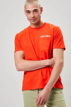 Embroidered Good Time Graphic Tee