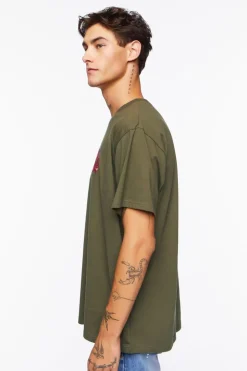 Embroidered Primavera Rose Graphic Tee