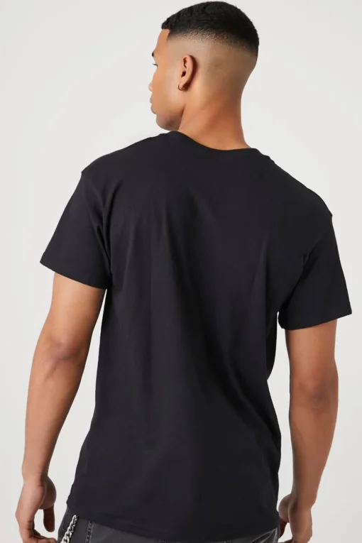 Embroidered Saints Vs Sinners Tee