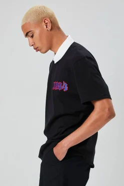 Embroidered Usa Polo Shirt