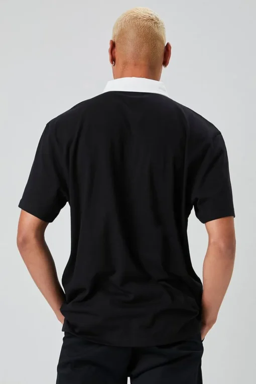 Embroidered Usa Polo Shirt