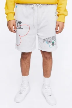 Embroidered Worldwide Sweatshorts