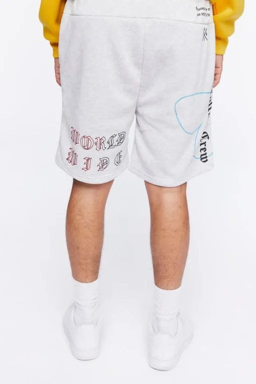 Embroidered Worldwide Sweatshorts