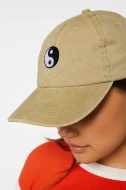 Embroidered Yin Yang Baseball Cap