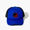 Embroidered Yin Yang Trucker Cap