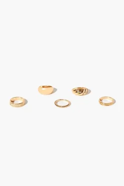 Etched Ring Set