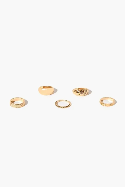 Etched Ring Set