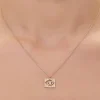 Evil Eye Pendant Chain Necklace
