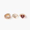 Eye Heart Ring Set