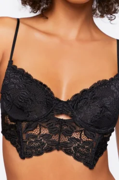 Eyelash Lace Balconette Bra