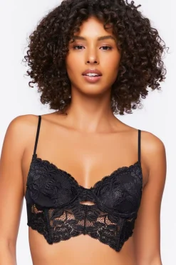 Eyelash Lace Balconette Bra