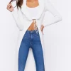Faux Fur-Trim Duster Cardigan Sweater