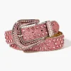 Faux Gem & Rhinestone Glitter Belt