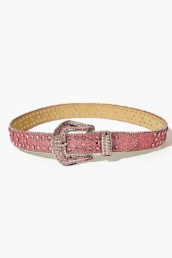 Faux Gem & Rhinestone Glitter Belt