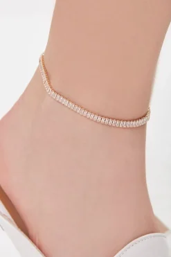 Faux Gem Anklet
