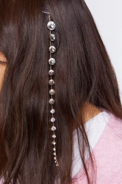Faux Gem Hair Chain