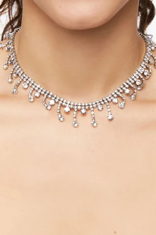 Faux Gem Statement Necklace