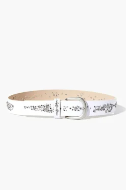Faux Gem Studded Hip Belt