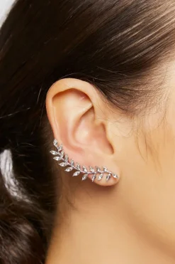 Faux Gem Vine Ear Crawlers