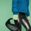 Faux Leather Baguette Bag