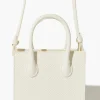 Faux Leather Basketwoven Satchel Bag